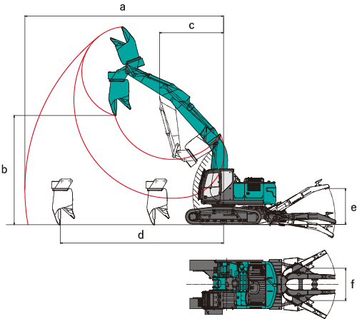 SK210D-10 多功能解体机